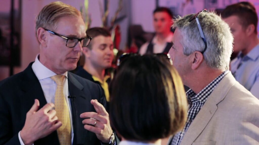 12 months out — the launch event, with the Gold Coast Mayor.